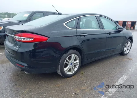 2018 Ford Fusion Hybrid Se from USA, damaged, VIN 3FA6P0LU8JR119555